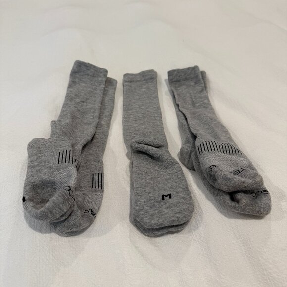 Tecovas Over the Calf Socks Gray Size M - Picture 1 of 4